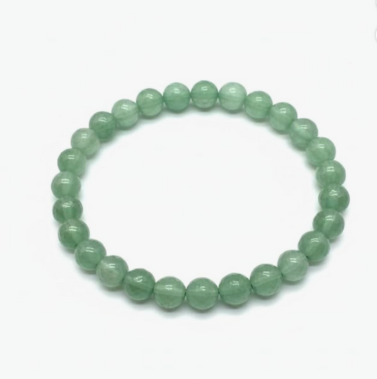 Green Aventurine Bracelet | Stone of Opportunity & Luck
