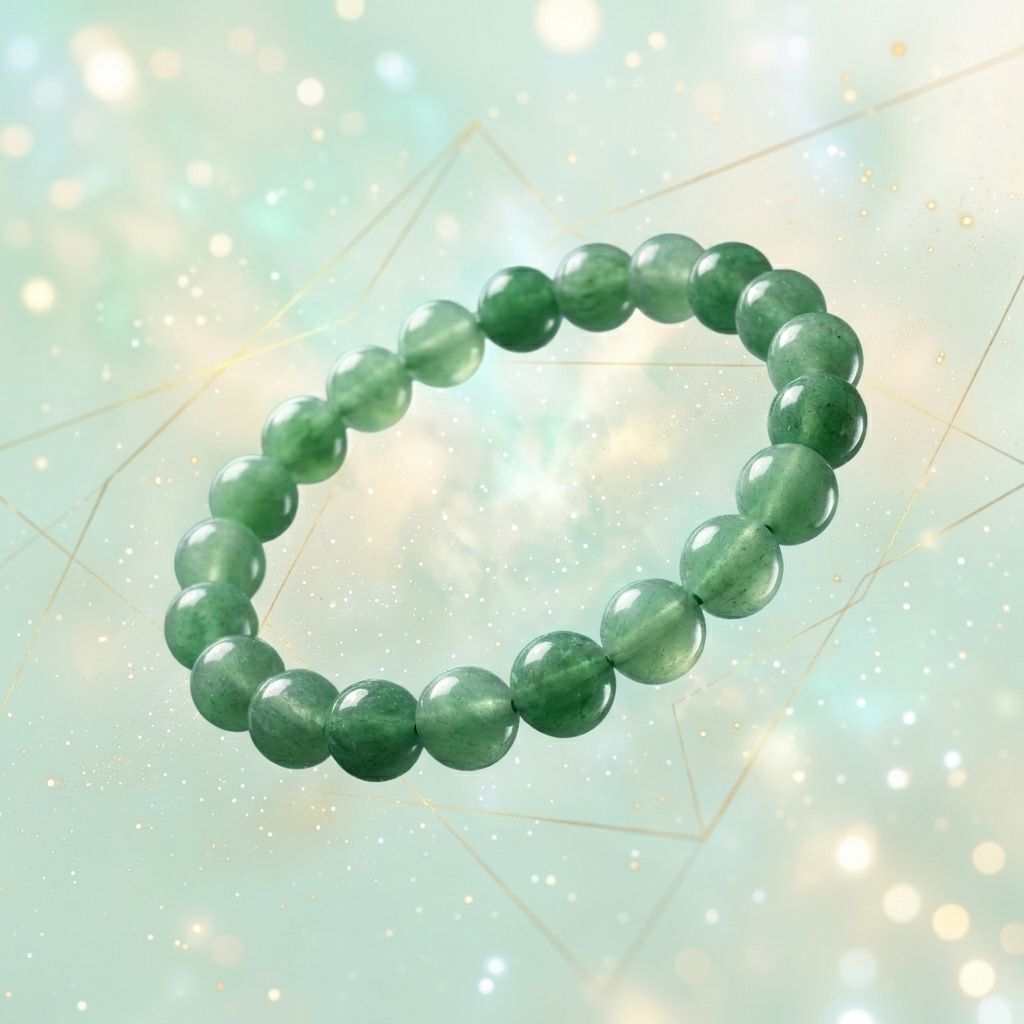 Green Aventurine Bracelet | Stone of Opportunity & Luck