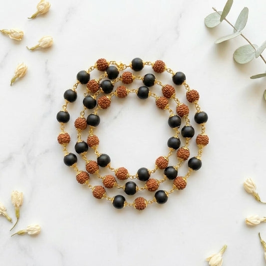 Karungali Rudraksh (5 Mukhi) Mala - Image 2 | Bhavishyavaani