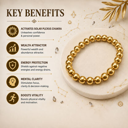 Golden Pyrite Bracelet
