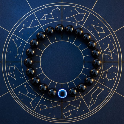 Evil Eye Bracelet with Black Obsidian | Nazar Protection Bracelet