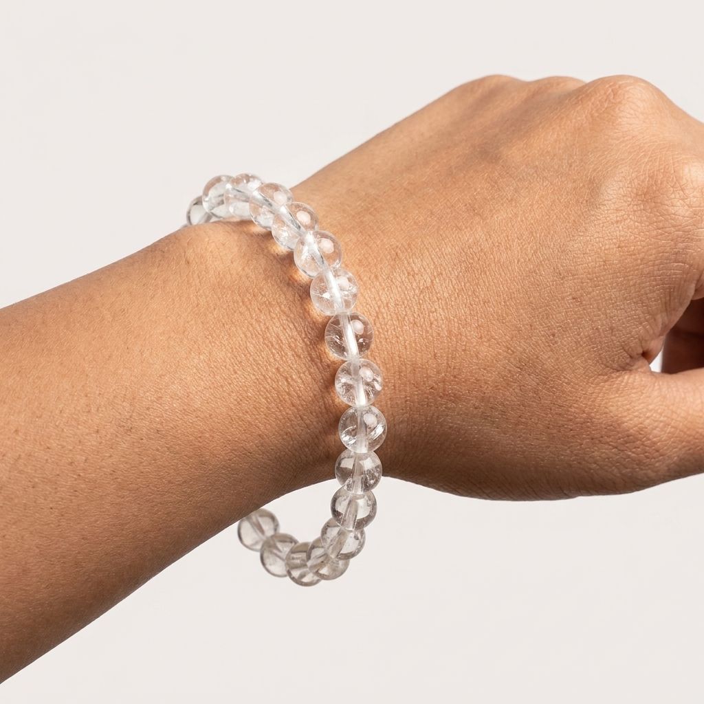 Sphatik (Clear Quartz) Bracelet | Master Healer Crystal