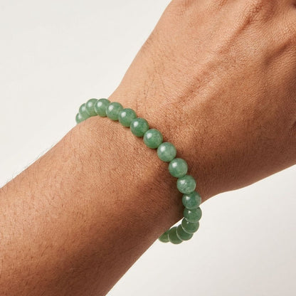 Green Aventurine Bracelet | Stone of Opportunity & Luck