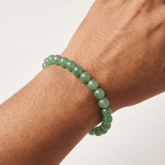 Green Aventurine Bracelet | Stone of Opportunity & Luck