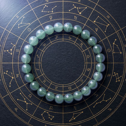 Green Aventurine Bracelet | Stone of Opportunity & Luck