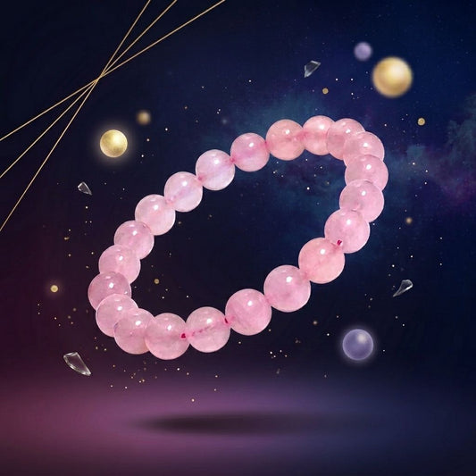 Rose Quartz Bracelet | Stone of Unconditional Love & Healing