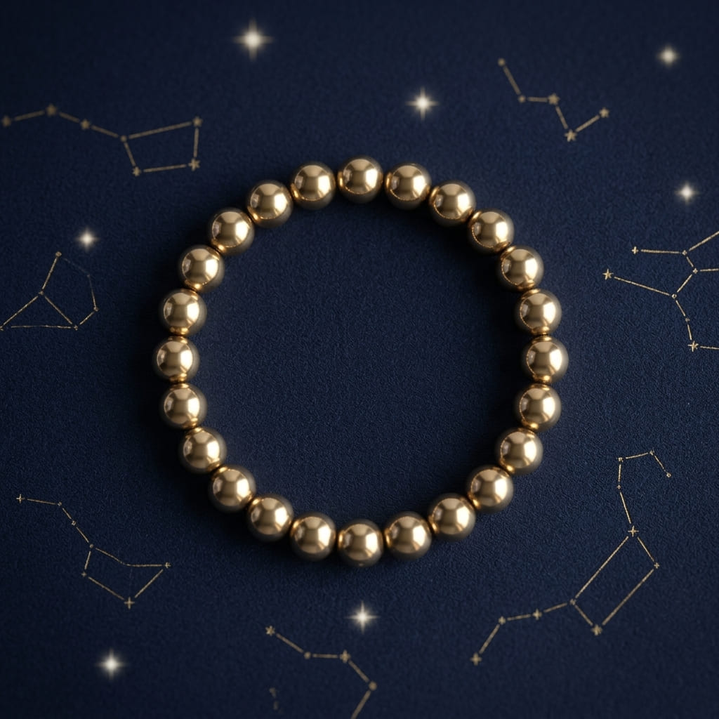 Golden Pyrite Bracelet - Image 4 | Bhavishyavaani