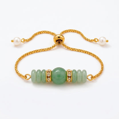 Green Aventurine Rakhi | Adjustable Rakhi's for Bhabhi