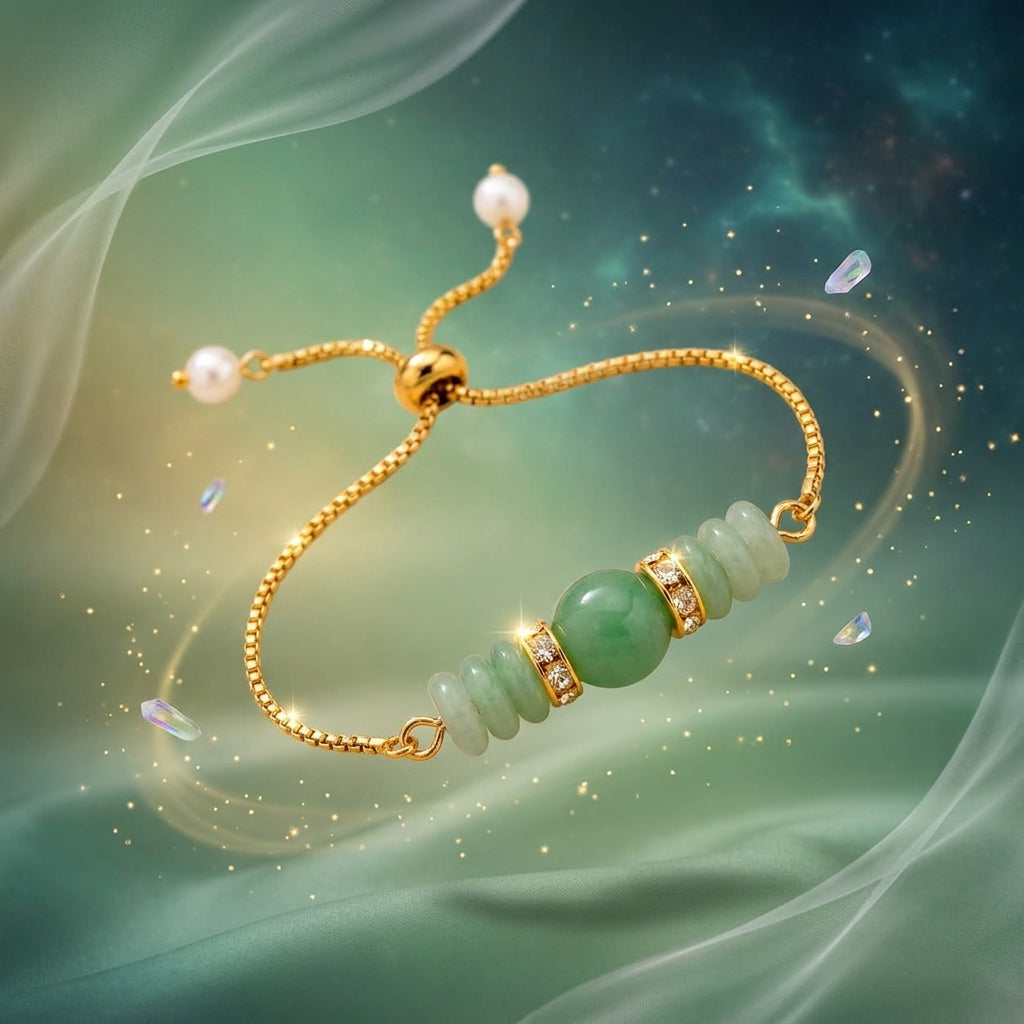 Green Aventurine Rakhi | Adjustable Rakhi's for Bhabhi