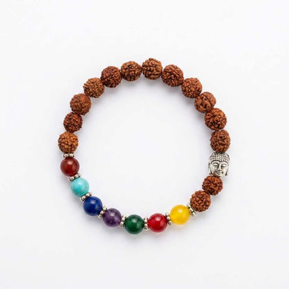 7 Chakra Rudraksh Bracelet