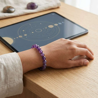 Amethyst Crystal Bracelet