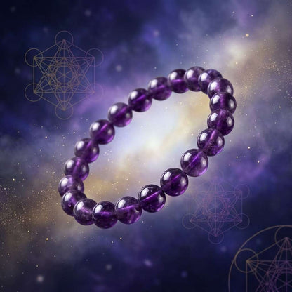 Amethyst Crystal Bracelet