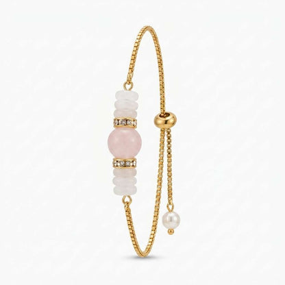 Rose Quartz Rakhi | Adujtable rakhi's for Bhabhi