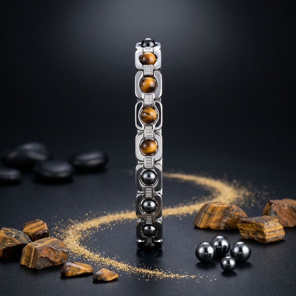 Silver Plated Triple Protection Bracelet