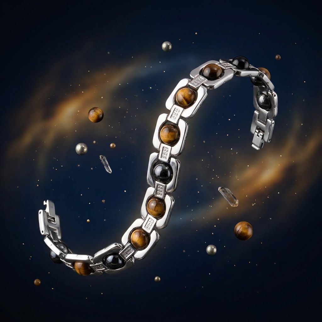 Silver Plated Triple Protection Bracelet